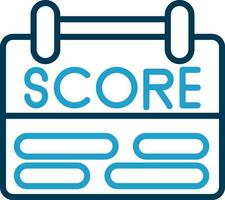 Scoring Vector Icon Design