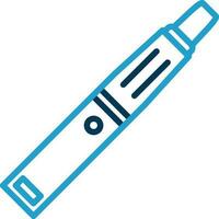 Electronic cigarette Vector Icon Design