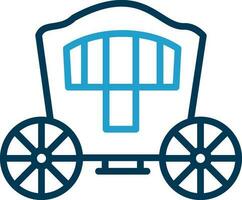 Carriage Vector Icon Design