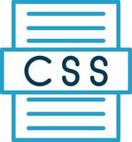 Css file Vector Icon Design