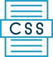 Css file Vector Icon Design