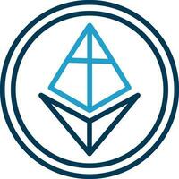 Ethereum Vector Icon Design