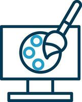 Digital art Vector Icon Design