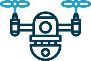 Drone Vector Icon Design