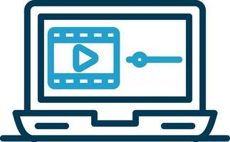 Video player Vector Icon Design