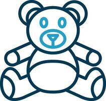 Teddy bear Vector Icon Design