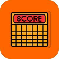 Score Vector Icon Design