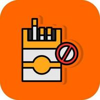 dejar de fumar vector icono diseño