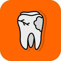 Caries Vector Icon Design