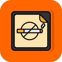 Nicotine patch Vector Icon Design