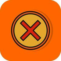 Cross Vector Icon Design
