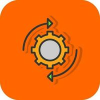 Workflow Vector Icon Design