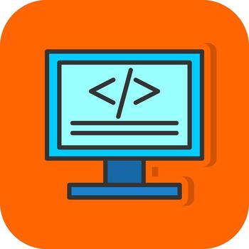 codificación vector icono diseño