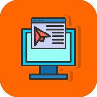 Landing page Vector Icon Design
