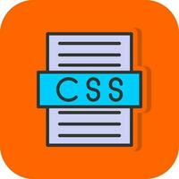 Css file Vector Icon Design