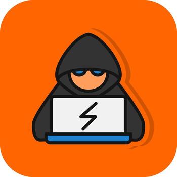 Hacker Vector Icon Design