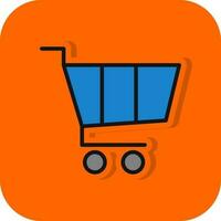 Trolley Vector Icon Design