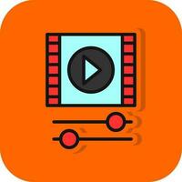 Video Vector Icon Design