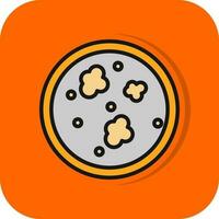 Petri dish Vector Icon Design