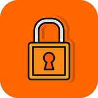 Padlock Vector Icon Design