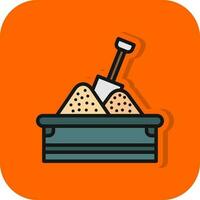 Sandbox Vector Icon Design