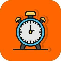 diseño de icono de vector de reloj de alarma