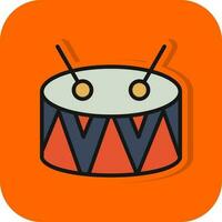 Drum Vector Icon Design