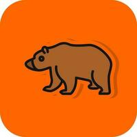 Bear Vector Icon Design