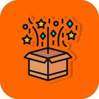 diseño de icono de vector de caja mágica