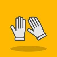 Glove Vector Icon Design