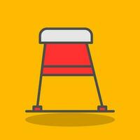 Stool Vector Icon Design