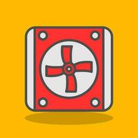 Cooler Vector Icon Design