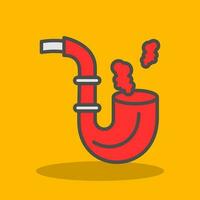 Electronic pipe Vector Icon Design