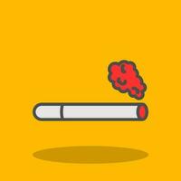 Cigarette Vector Icon Design