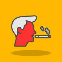 Smoked Vector Icon Design