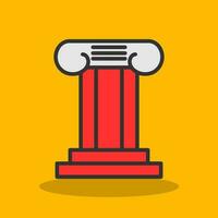 Column Vector Icon Design