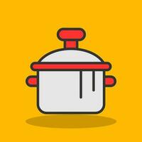 Pot Vector Icon Design