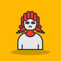 Medusa Vector Icon Design