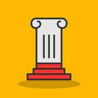 Column Vector Icon Design