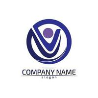 people logo and design vector logo design creative