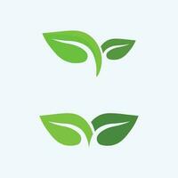 logotipo de vector de energía ecológica con símbolo de hoja. color verde con gráfico de flash o trueno. naturaleza y electricidad renovable. este logo es adecuado para tecnología, reciclaje, orgánico.