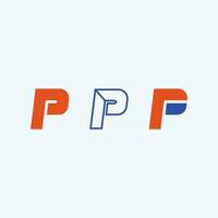 Letter P Logo vector illustration design