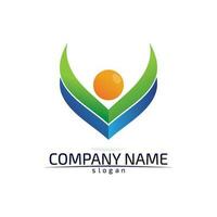 people logo and design vector logo design creative