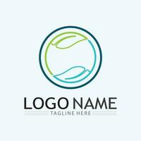 Tree logo icon vector illustration design.Vector silhouette of a tree templates of tree logo and roots  tree of life design illustration