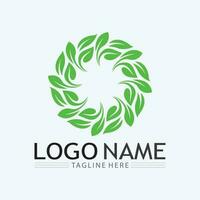 Tree logo icon vector illustration design.Vector silhouette of a tree templates of tree logo and roots  tree of life design illustration