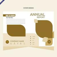 Annual Report, Bacground Covers, Cover Design vector