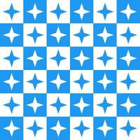 Brown 4 point star. 4 point star pattern. 4 point star pattern background. 4 point star background. Seamless pattern. for backdrop, decoration, Gift wrapping vector