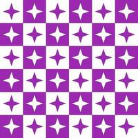 Purple 4 point star. 4 point star pattern. 4 point star pattern background. 4 point star background. Seamless pattern. for backdrop, decoration, Gift wrapping vector