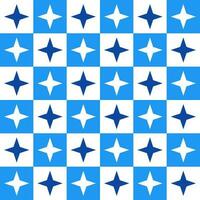 Brown 4 point star. 4 point star pattern. 4 point star pattern background. 4 point star background. Seamless pattern. for backdrop, decoration, Gift wrapping vector