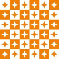 naranja 4 4 punto estrella. 4 4 punto estrella modelo. 4 4 punto estrella modelo antecedentes. 4 4 punto estrella antecedentes. sin costura modelo. para fondo, decoración, regalo envase vector